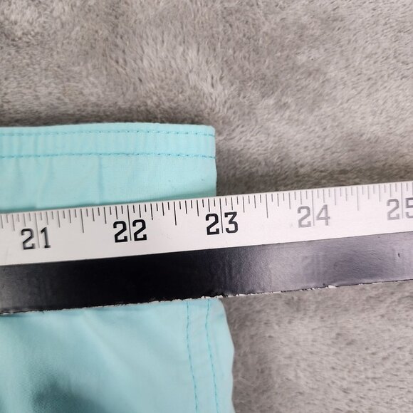 Mens Caribbean Swimwear Blue Swim Trunks Shorts Drawstring Waist Mesh Lining XL - Picture 8 of 13